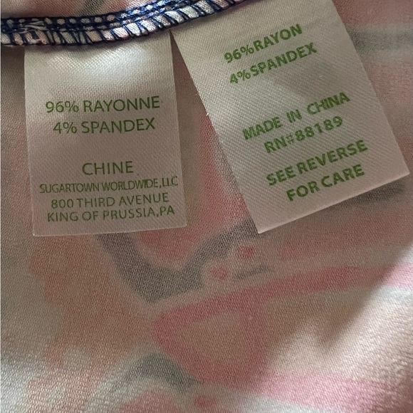 Lilly Pulitzer Emma Knit In Banana Flambé Engineered Knit Print Size Large - Picture 8 of 9